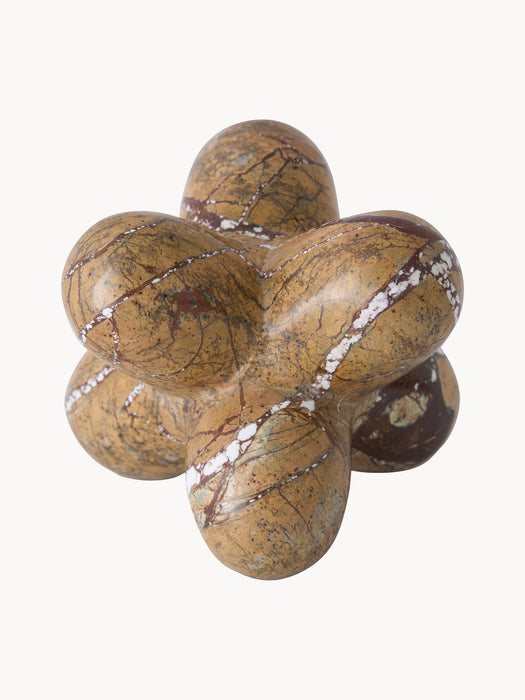 Hand-Carved Deco Marble Object Jack