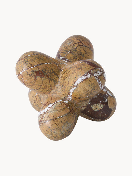 Hand-Carved Deco Marble Object Jack