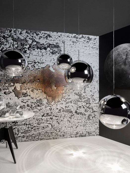 Dimmable Pendant Light Mirror Ball