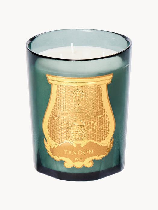 Handmade Scented Three-Wick Candle Figurie Copaiba Hyacinth & Green Bouquet