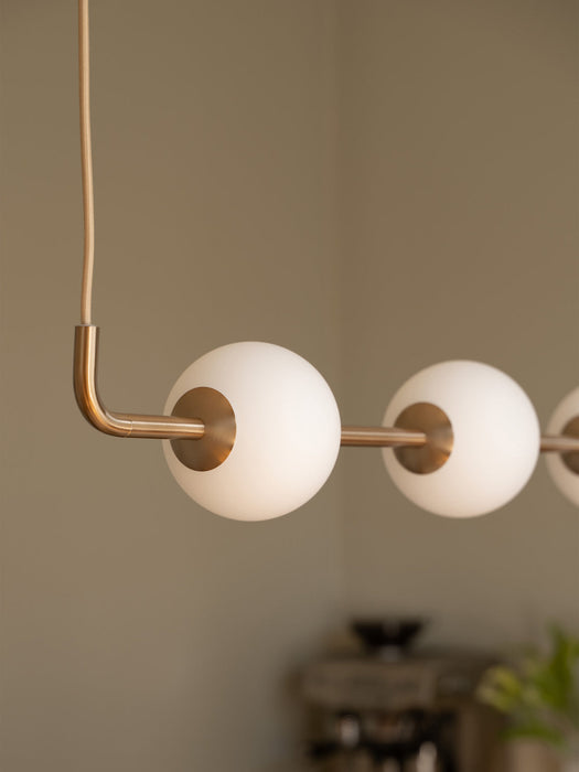 Audrey Linear Mouth-Blown LED Pendant Light
