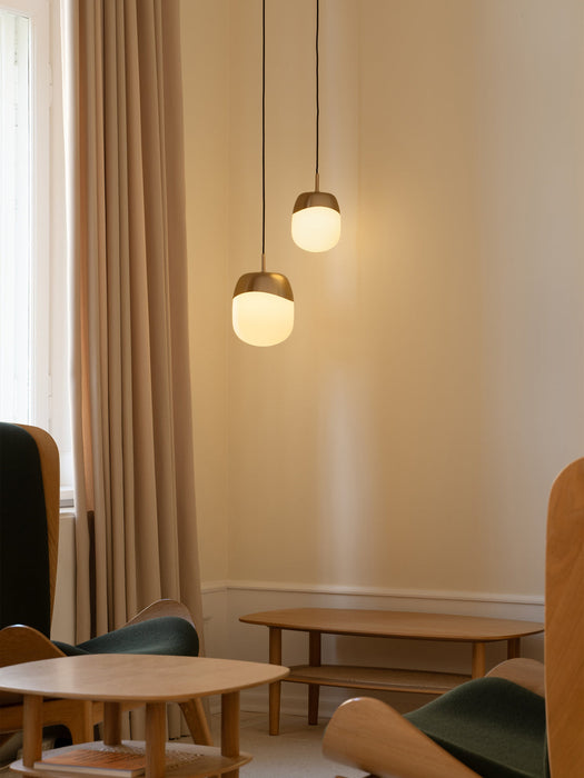 Spring Mouth-Blown Pendant Light