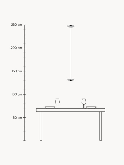 Small LED Pendant Light Asteria Micro
