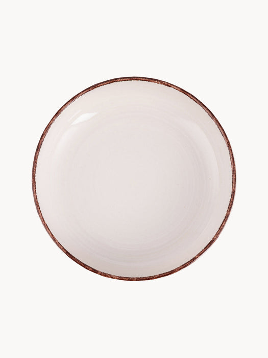 Hand-Painted Tableware Set Baita Modern, 6 People, Set of 18
