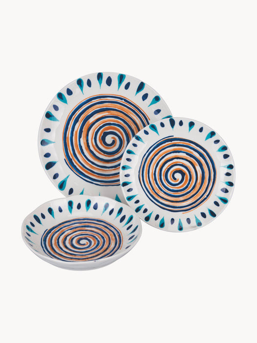 Ceramic Tableware Set Sahara 6 People Set of 18