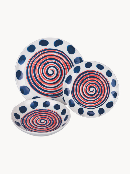 Ceramic Tableware Set Sahara 6 People Set of 18