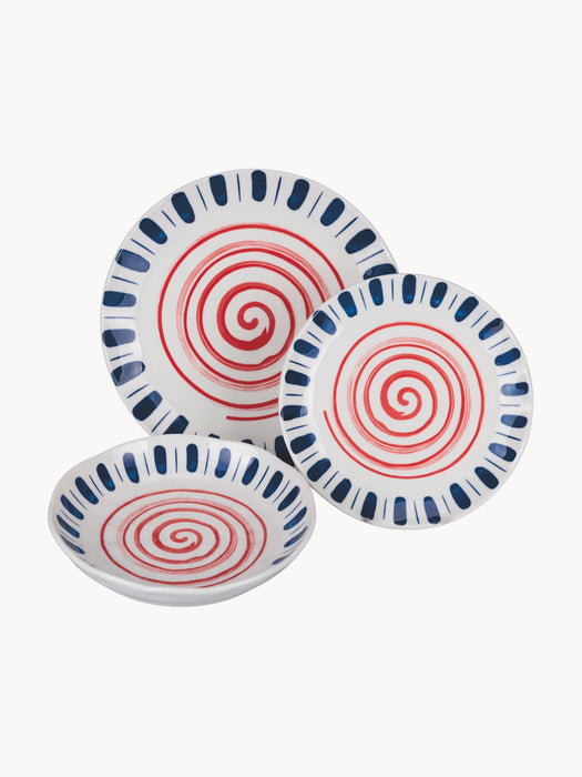Ceramic Tableware Set Sahara 6 People Set of 18