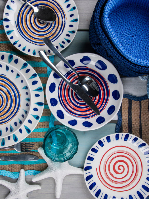 Ceramic Tableware Set Sahara 6 People Set of 18