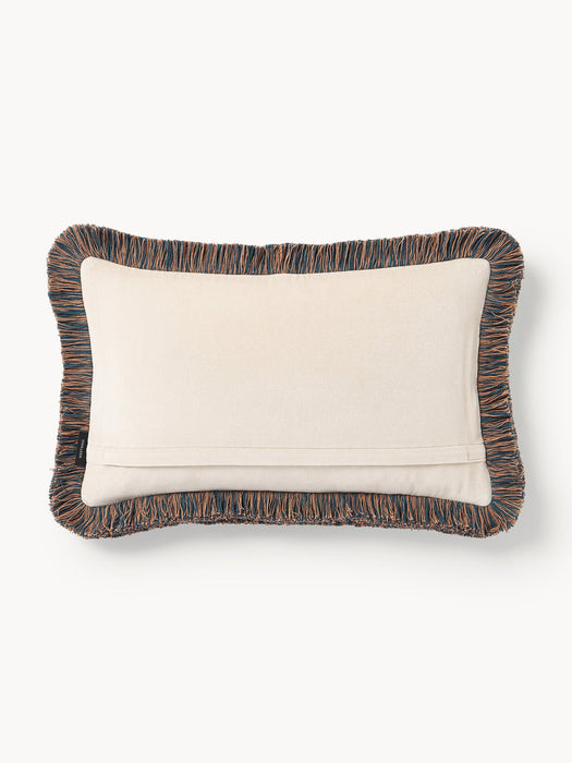 Triton Cushion Cover with Fringes