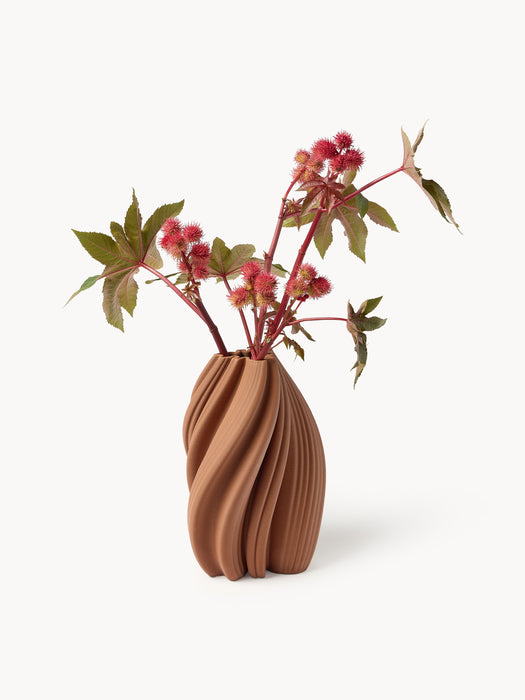 3D Printed Porcelain Vase Melody H 29 cm