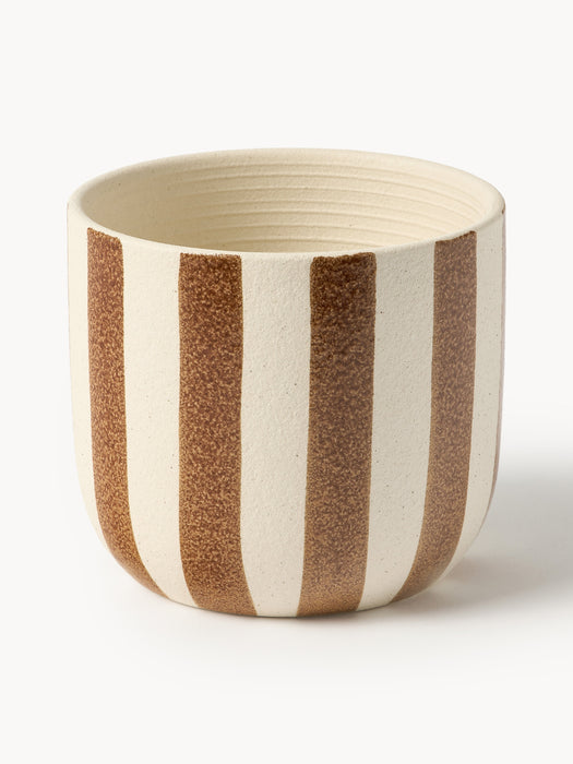 Hand-Painted Cover Pot Ellen H 12 cm