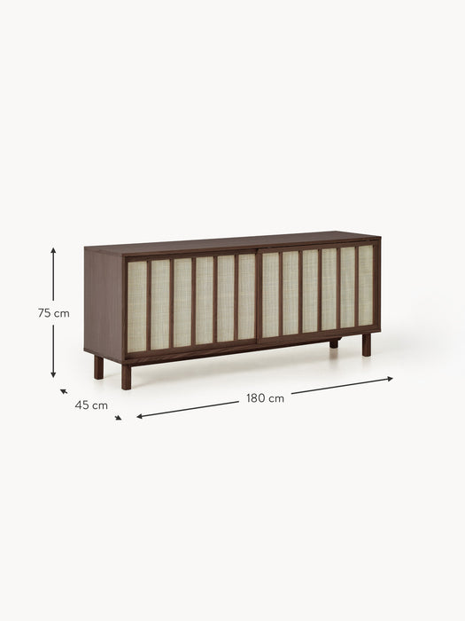 Sideboard Echo with Rattan Fronts