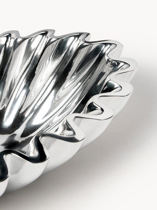 Santorini Oval Decorative Metal Bowl, W 35 cm