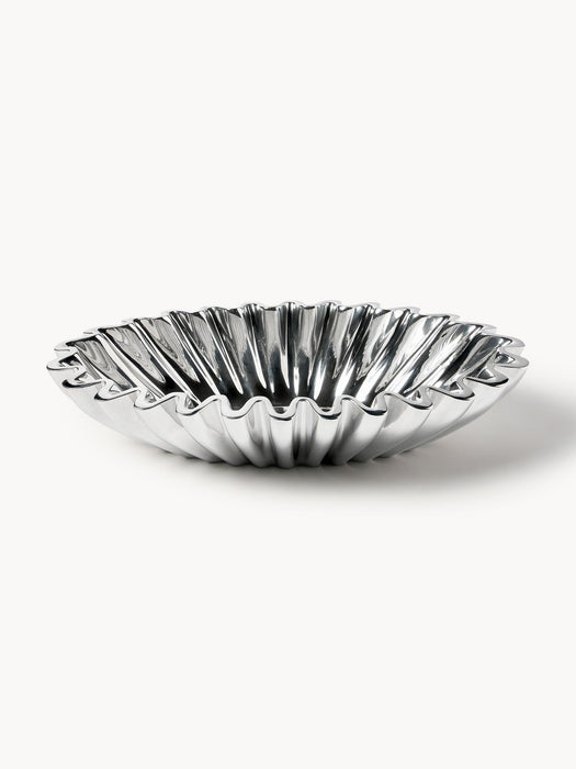 Santorini Oval Decorative Metal Bowl, W 35 cm