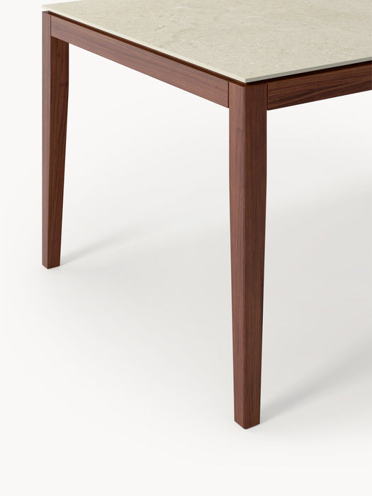 Jackson Travertine Effect Dining Table, in various sizes
