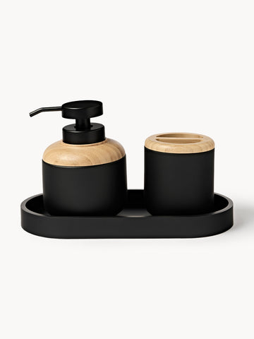Ari Bathroom Accessories, Set of 3