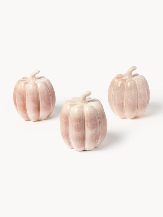 Pumpkin-Shaped Decorative Object Moranga H 17 cm