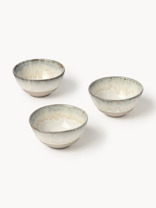 Myrtille Handmade Dip Bowls, Set of 3