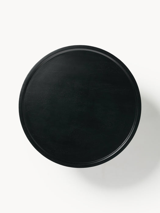 Round Mango Wood Coffee Table Jeani