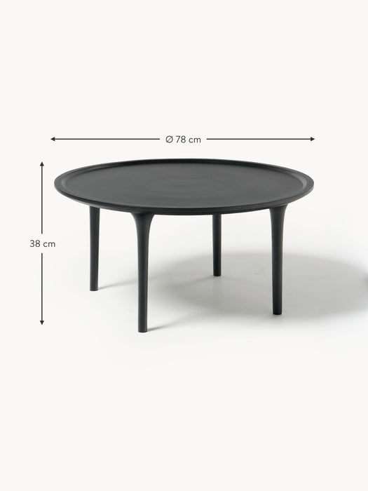 Round Mango Wood Coffee Table Jeani