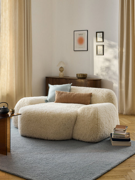 XL Teddy Lounge Chair Wolke