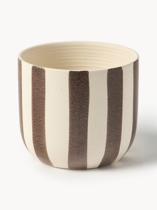 Hand-Painted Cover Pot Ellen H 12 cm