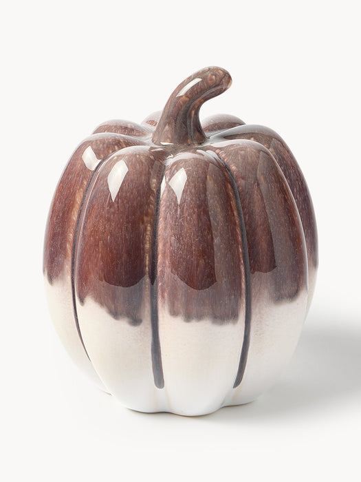 Pumpkin-Shaped Decorative Object Moranga H 17 cm