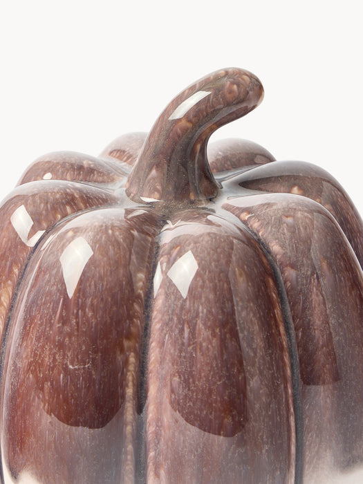 Pumpkin-Shaped Decorative Object Moranga H 17 cm