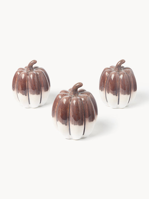 Pumpkin-Shaped Decorative Object Moranga H 17 cm
