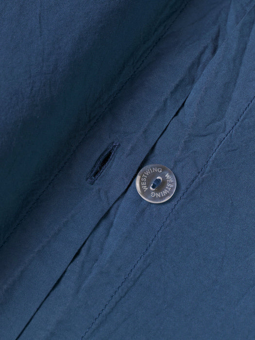 Louane Washed Cotton Percale Duvet Cover with Ruffles