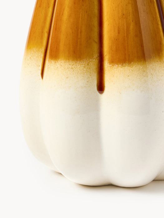 Pumpkin-Shaped Decorative Object Moranga H 20 cm