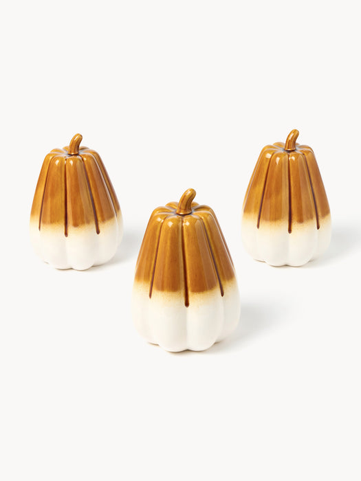 Pumpkin-Shaped Decorative Object Moranga H 20 cm