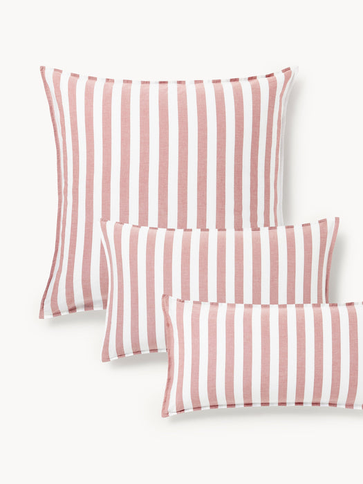 Striped Cotton Pillowcase Diogo