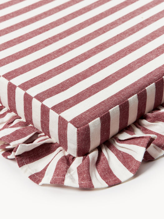 Striped Seat Cushions Ivette Set of 2