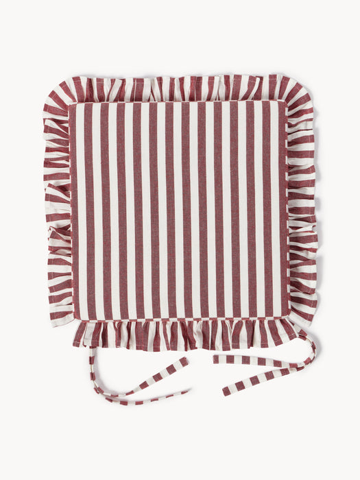 Striped Seat Cushions Ivette Set of 2