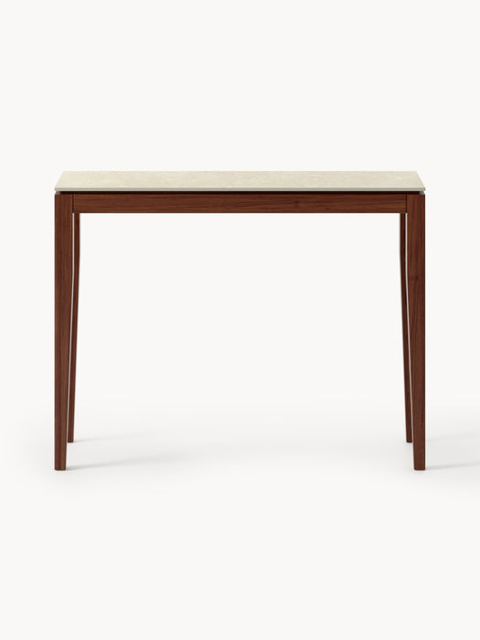 Travertine Effect Console Table Jackson