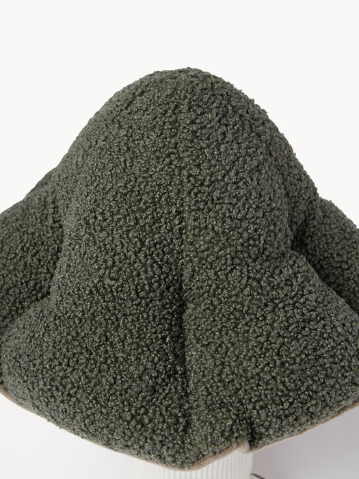 Mushroom-Shaped Cushion Russet