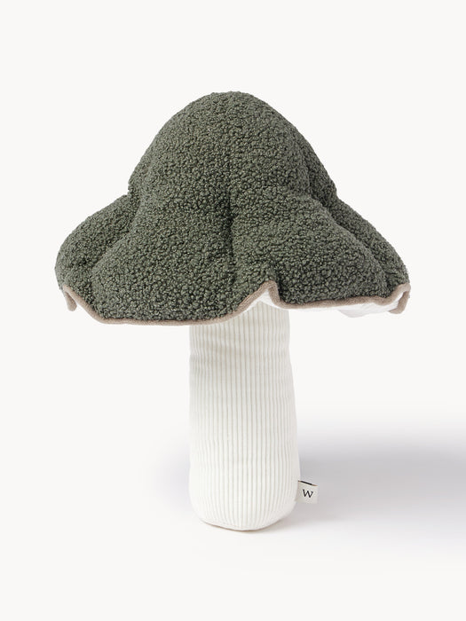 Mushroom-Shaped Cushion Russet
