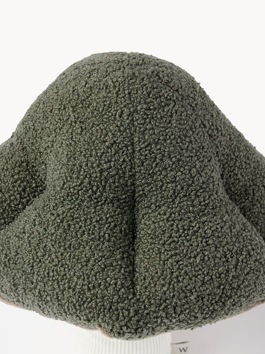 Mushroom-Shaped Cushion Russet