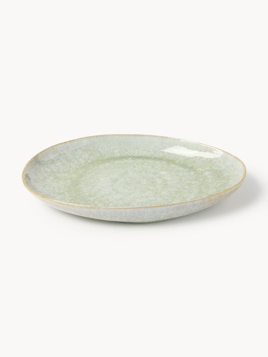 Handmade Organic Shaped Tableware Set Macey 4 people Set of 12