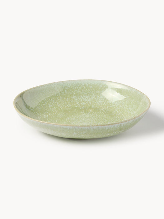 Handmade Organic Shaped Tableware Set Macey 4 people Set of 12