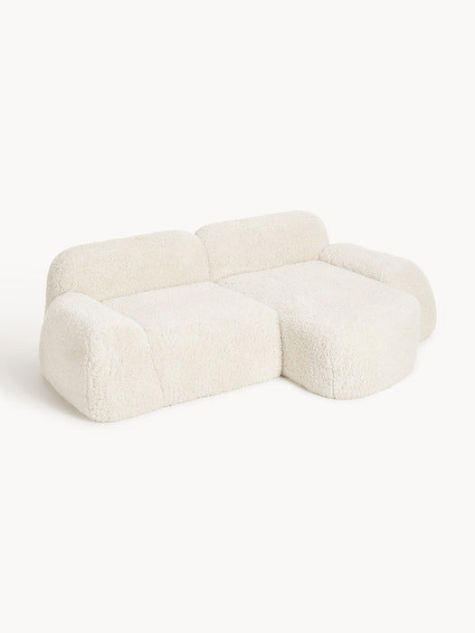 Modular Teddy Corner Sofa Wolke 3-seater