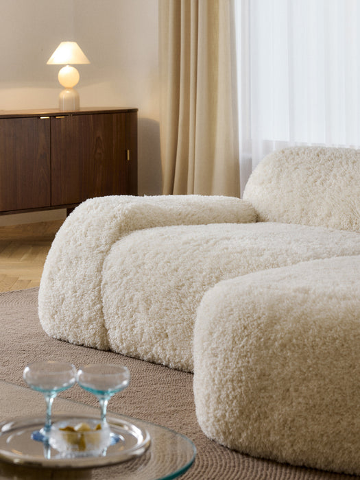 Modular Teddy Corner Sofa Wolke 3-seater