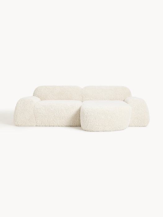 Modular Teddy Corner Sofa Wolke 3-seater