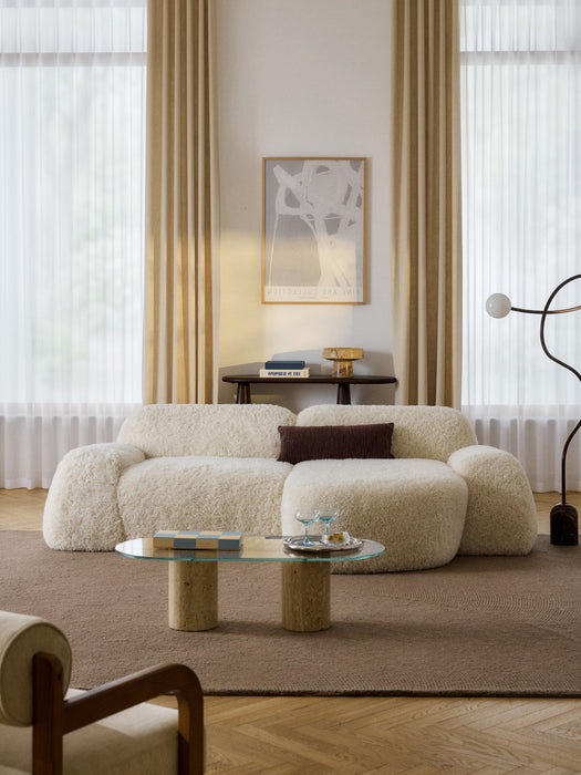Modular Teddy Corner Sofa Wolke 3-seater