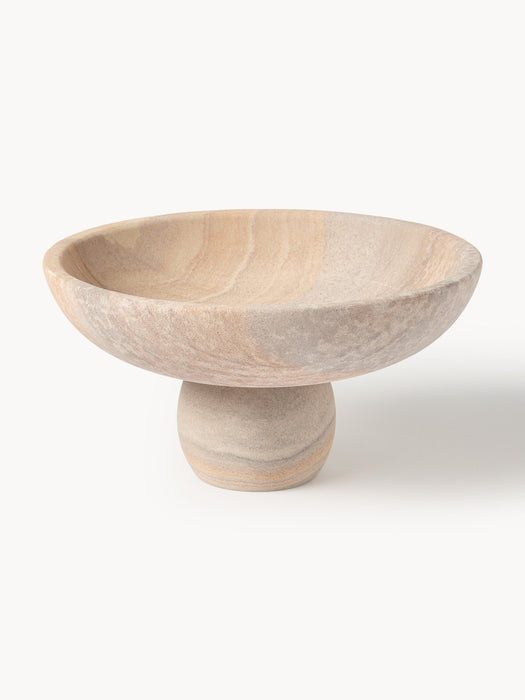 Decorative Sandstone Bowl Cunca