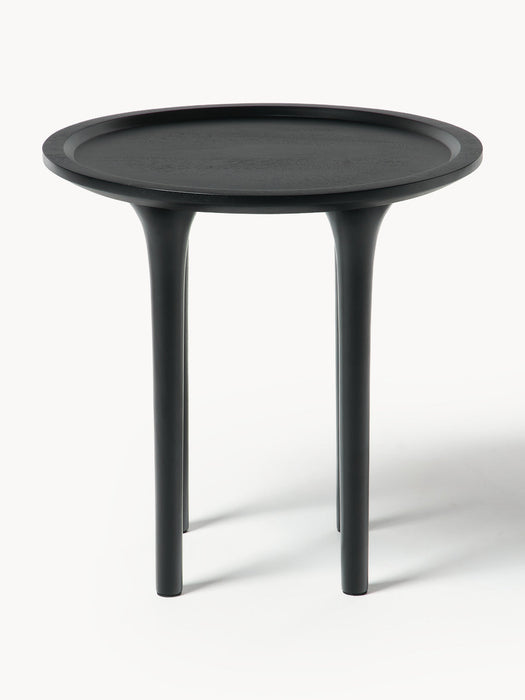 Jeani Round Mango Wood Side Table