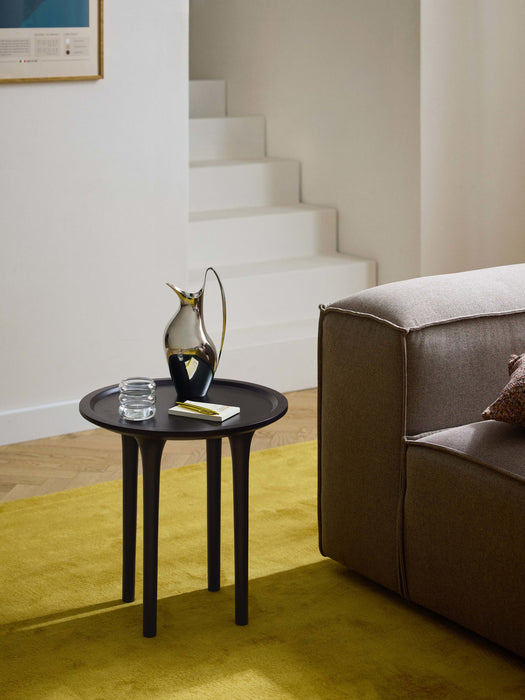 Jeani Round Mango Wood Side Table