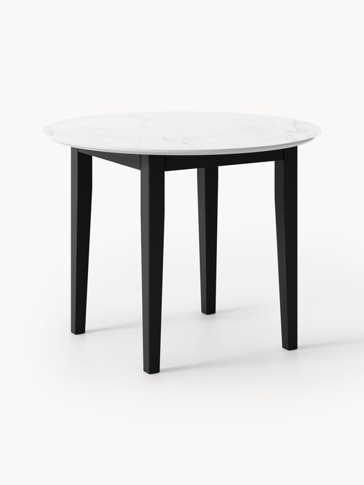 Round Marble Effect Dining Table Jackson in various sizes