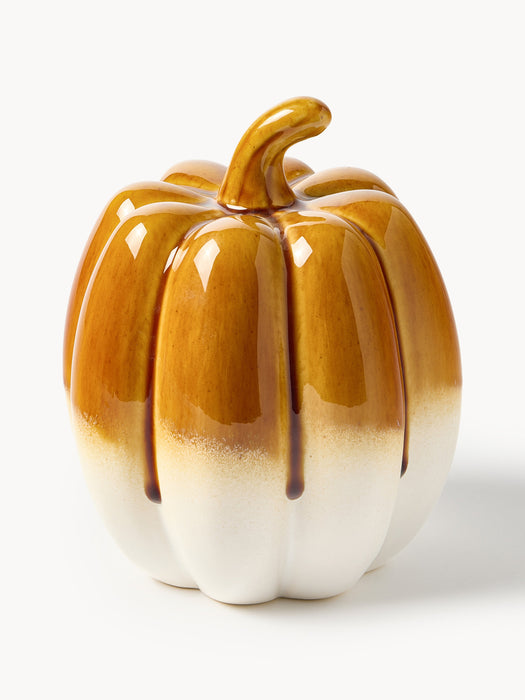 Pumpkin-Shaped Decorative Object Moranga H 17 cm
